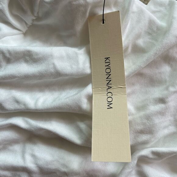 KIYONNA Mellisa Ruched Cold Shoulder Sheath Dress Size 4X - Picture 4 of 11